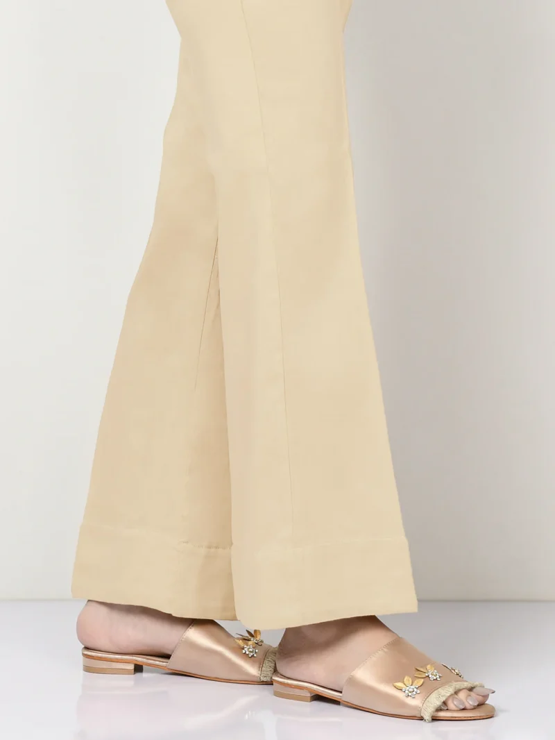 ✅ Bell Bottom Cotton Trousers For Women (Beige) – BBCT