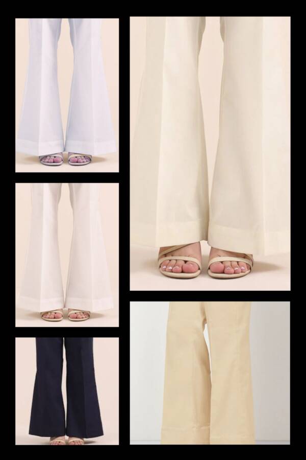 ✅ Bell Bottom Cotton Trousers For Women – BBCT