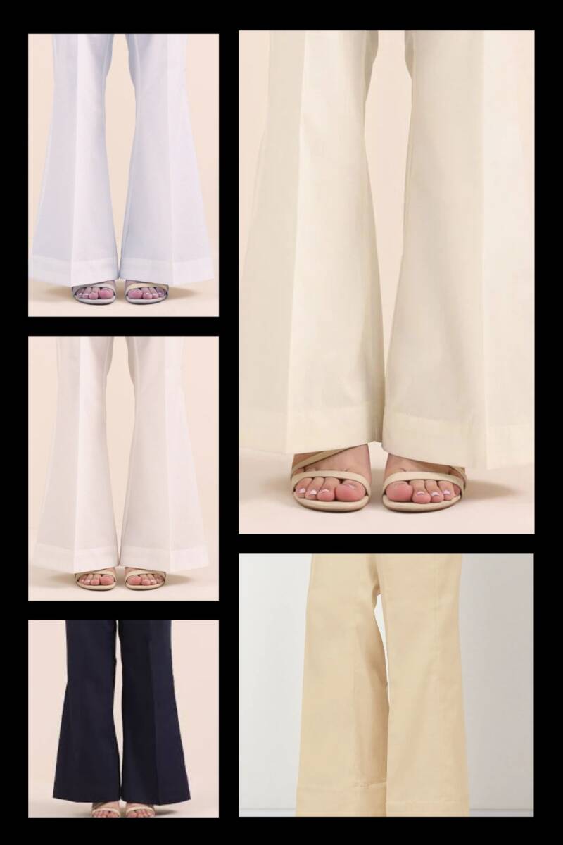 ✅ Bell Bottom Cotton Trousers For Women – BBCT