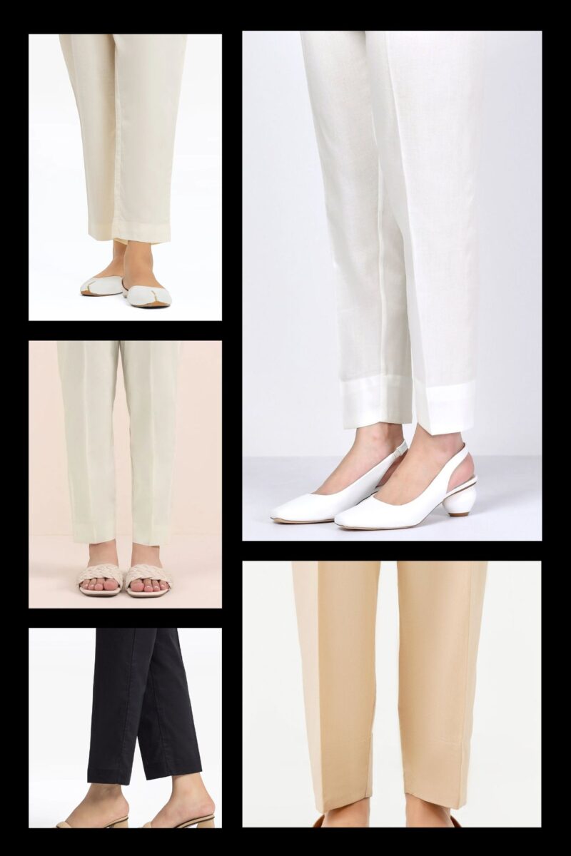 Basic Cotton Pant Trouser For Women -BCPT