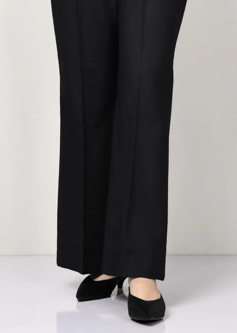 ✅ Bell Bottom Cotton Trousers For Women (Black) – BBCT - Image 4