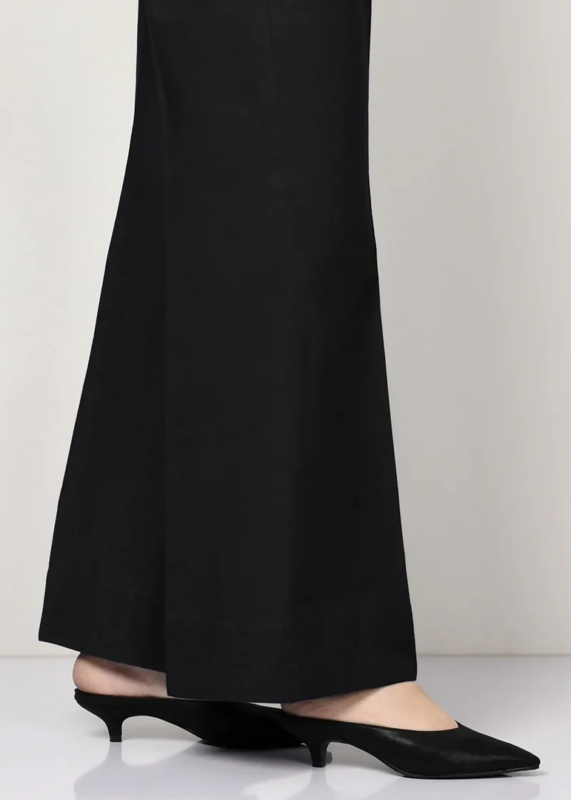 ✅ Bell Bottom Cotton Trousers For Women (Black) – BBCT - Image 3